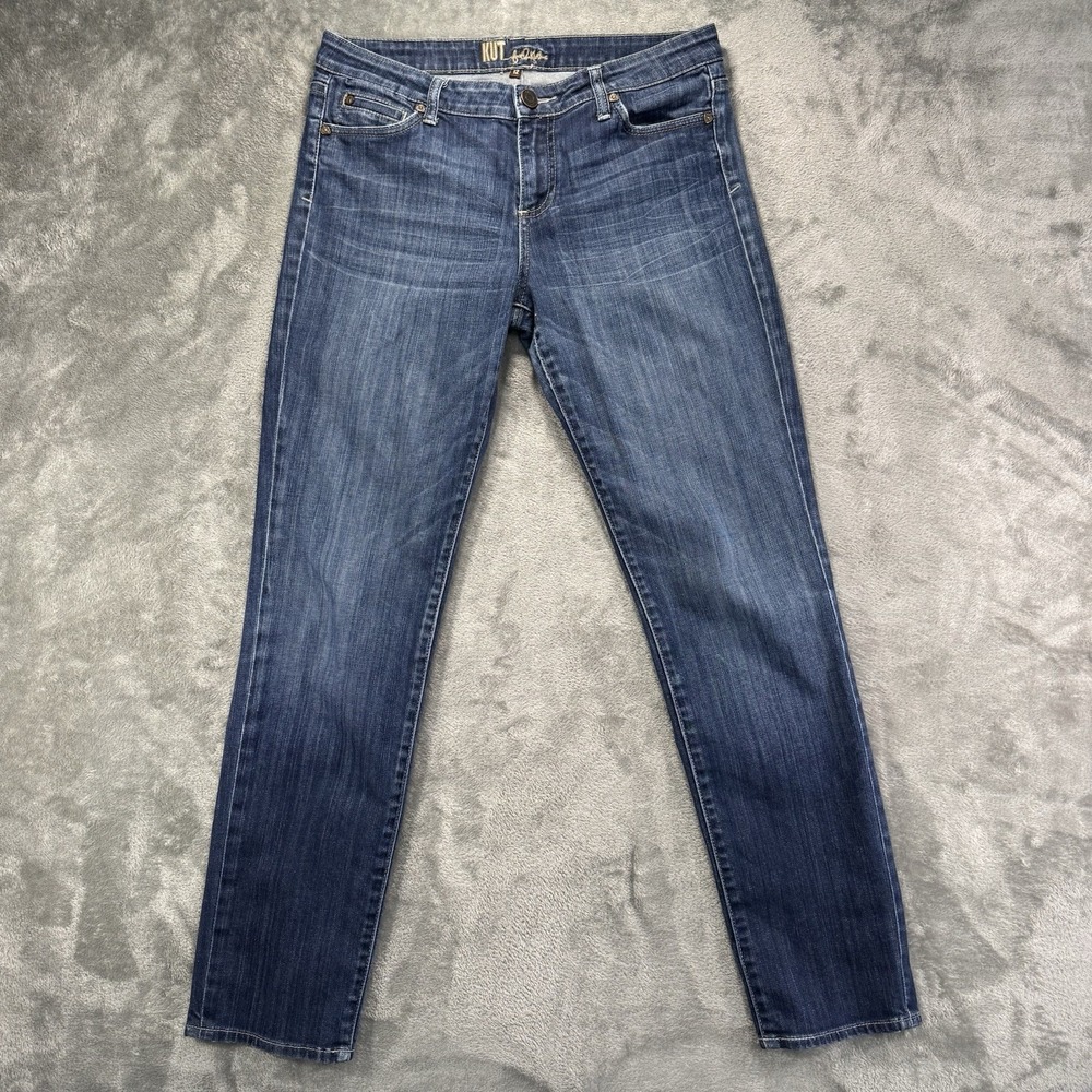 Kut from the Kloth Blue Straight Leg Jeans